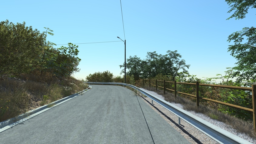 PV 3 - Barrière de sécurité - Eclairage Existant