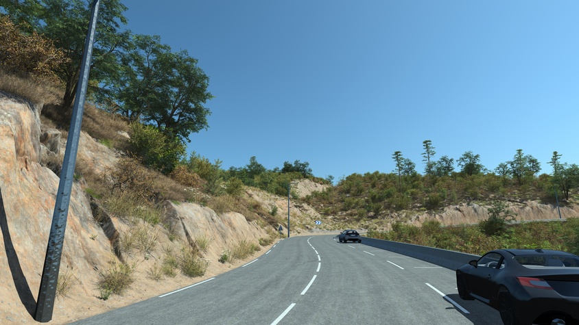 PV 4 - Route des calanques - Eclairage existant